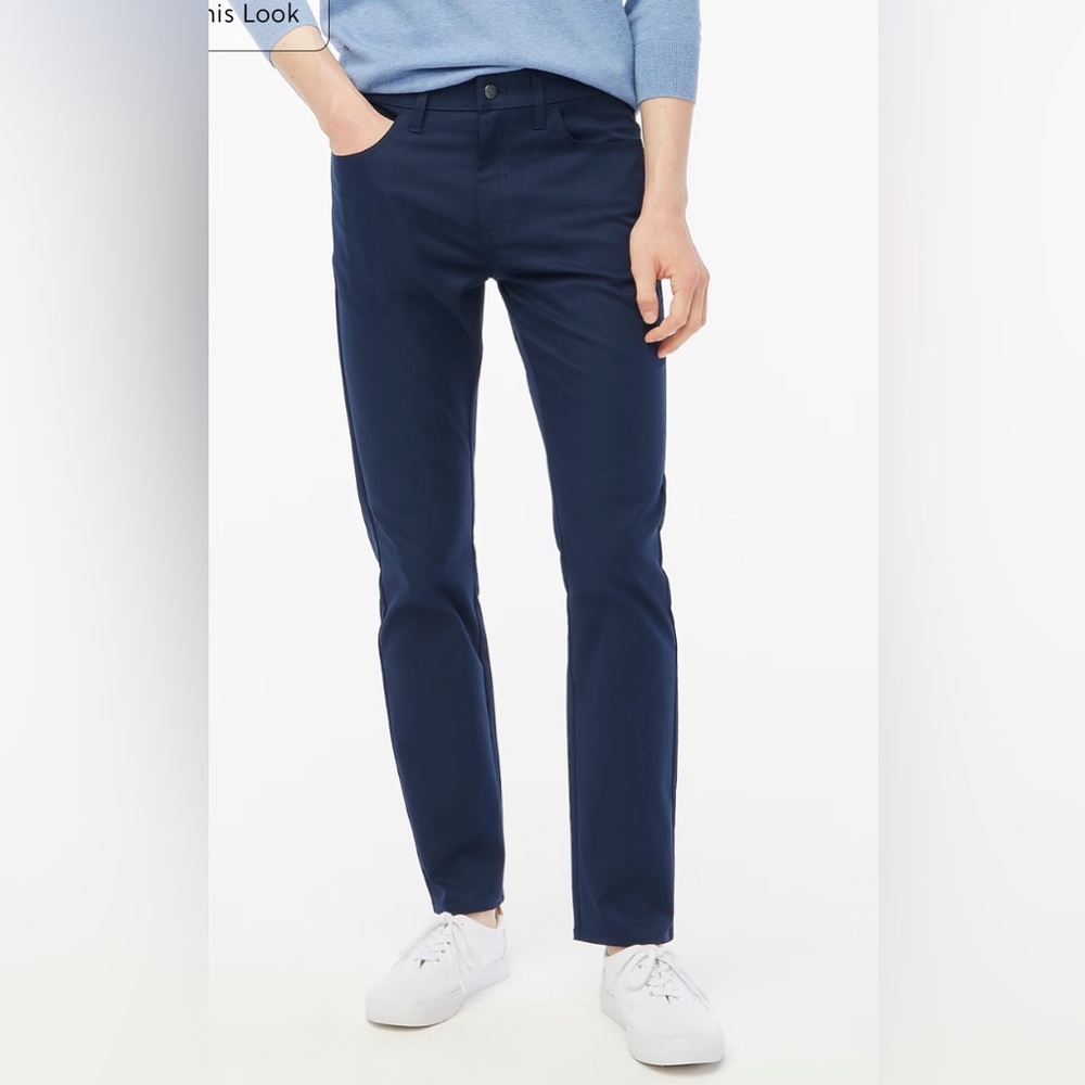 J Crew Slim-Fit Five-Pocket Tech Pant Size 33 x 32 NEW w/ Tag